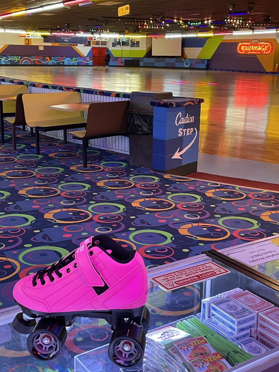 RollerMagicLLC's tweet photo. Wednesday April 20th 6:30pm-9:00pm Roller Skating for all ages.  Admission $7 -Skate Rental $5 Extra or bring your own. https://t.co/tRRrY4DJwD https://t.co/4Lk20NuGvo