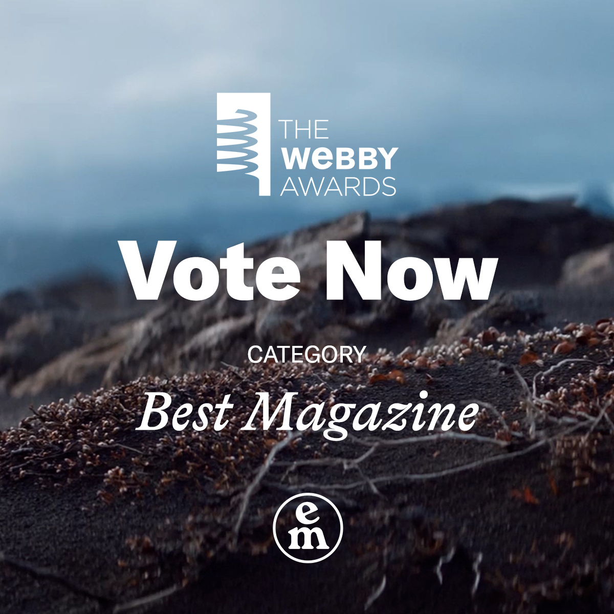 We need your help to get back into first place in the People’s Voice <a href="/TheWebbyAwards/">The Webby Awards</a>! Your vote is important to us as a small magazine as we continue to bring these needed stories connecting ecology, culture, and spirituality into the mainstream. #Webbys vote.webbyawards.com/PublicVoting#/…