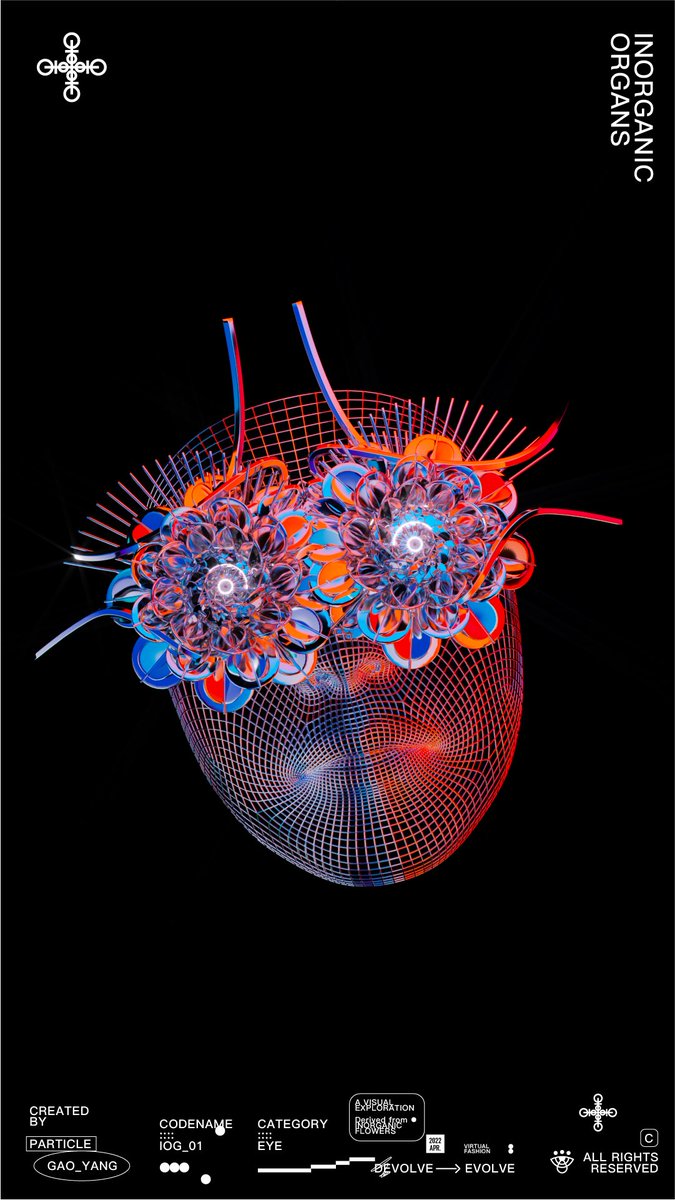 无机感官：眼
INORGANIC ORGANS: EYES

made with <a href="/MaxonVFX/">Maxon</a> #cinema4d 
Rendered in <a href="/OTOY/">OTOY</a>  #OctaneRender 

#render #3d #digitalart