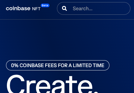 Interesting time for coinbase NFT beta to come out and with 0% fees for a limited time 👀