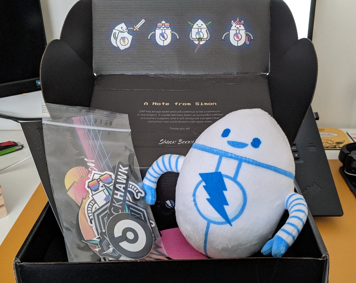 PsypherPunk's tweet image. Swag from #ZAPCon!