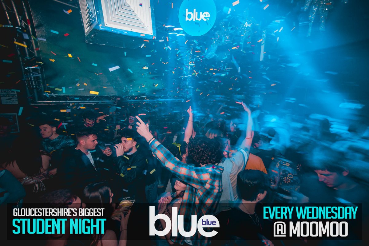 🎧 3 ROOMS | 3 DJ'S 🎧

🔥Every single Wednesday we host the biggest party in Gloucestershire

🕺 Aura - Dance | Bass 
🕺 Zinc - Unrivalled Urban 
🕺 Pop - Party | Chart | Indie 

#blue