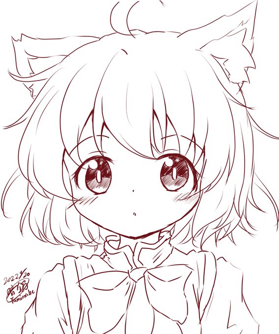 10日ぶりのラクガキ🐈💦 