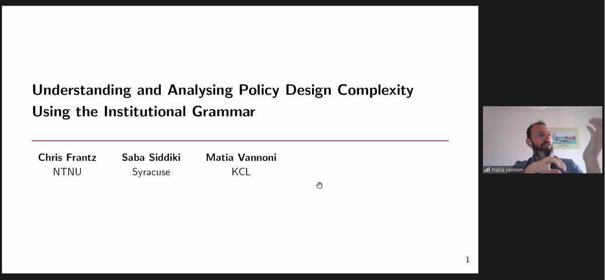 adamonte.bsky.social (@xplnit) on Twitter photo #ecprjs22 #ruleasdata✨M Vannoni <a href="/CK_Frantz/">Christopher Frantz</a> S Siddiki now showing how IGT2.0 can gauge regulatory complexity w. @BazzanGiulia <a href="/nirkosti/">Nir Kosti</a> <a href="/MsRighettini/">ms righettini</a> <a href="/jrpotvin/">Joseph Potvin</a> <a href="/Xalgorithms/">Xalgorithms Alliance</a> <a href="/craigaatkinson/">Craig Atkinson</a> @fdiporto E de Saint-Phalle, M Bassoli, C Braghin <a href="/ECPR/">European Consortium for Political Research</a> #ecprjs22 #ruleasdata✨M Vannoni <a href="/CK_Frantz/">Christopher Frantz</a> S Siddiki now showing how IGT2.0 can gauge regulatory complexity w. @BazzanGiulia <a href="/nirkosti/">Nir Kosti</a> <a href="/MsRighettini/">ms righettini</a> <a href="/jrpotvin/">Joseph Potvin</a> <a href="/Xalgorithms/">Xalgorithms Alliance</a> <a href="/craigaatkinson/">Craig Atkinson</a> @fdiporto E de Saint-Phalle, M Bassoli, C Braghin <a href="/ECPR/">European Consortium for Political Research</a>