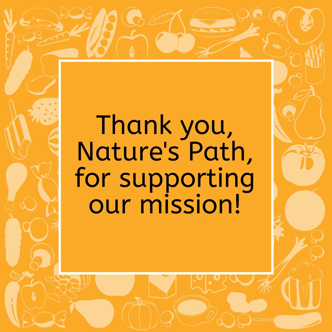 foodbankscanada's tweet photo. Thank you @NaturesPath for your donation of organic, healthy food! Your tremendous support is vital to those experiencing hunger.
#naturespathorganic #bite4bite https://t.co/JokIxsnhBg