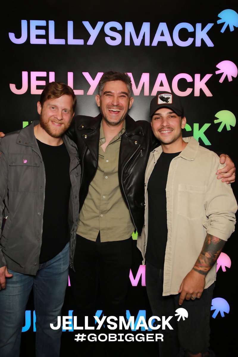 IsraelWright_'s tweet photo. Good times at the @jellysmack get shindig last night. Fun times ahead! #shiftfire @AaronGodfred #cameronfath https://t.co/fr2n8HQSwZ