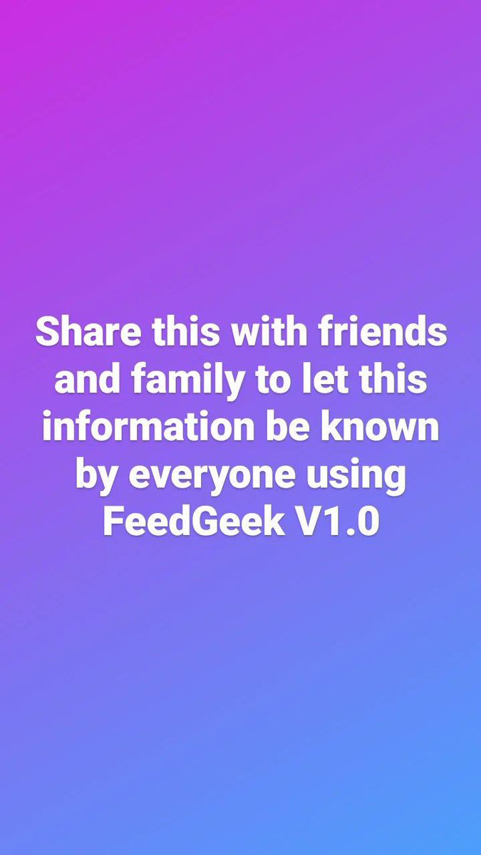 feedgeekteam tweet picture