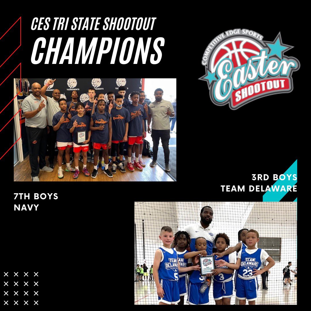 cesportsevents's tweet photo. Shoutout to all of our champs from this past weekends’ Easter Shootout! Head over to the link in our bio to sign up for all of our spring/summer tournaments! #cestrong https://t.co/DmuwRWBkBa