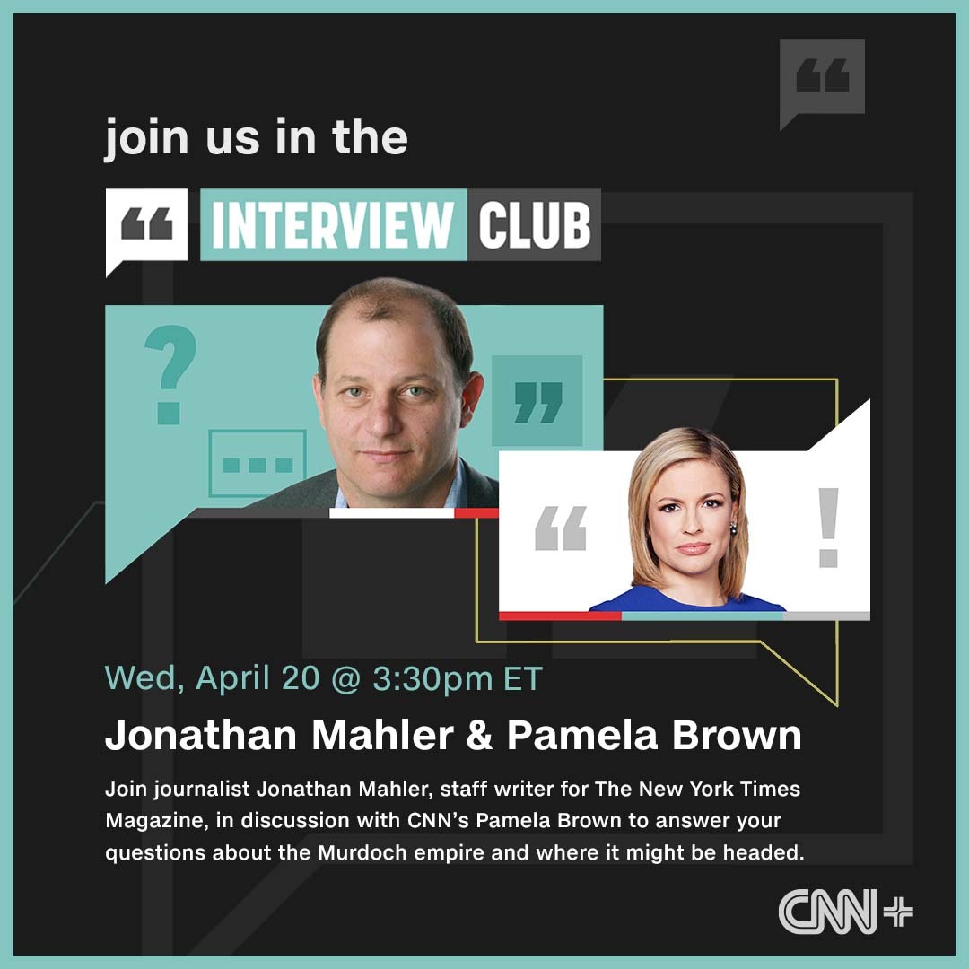 From savvy capitalist to far-right nationalist, media mogul Rupert Murdoch has been called many things. So, what's the truth behind his polarizing public image? Journalist @JonathanMahler joins @PamelaBrownCNN in the #InterviewClub. Submit your Qs ➡️ cnn.it/3rFI3ua