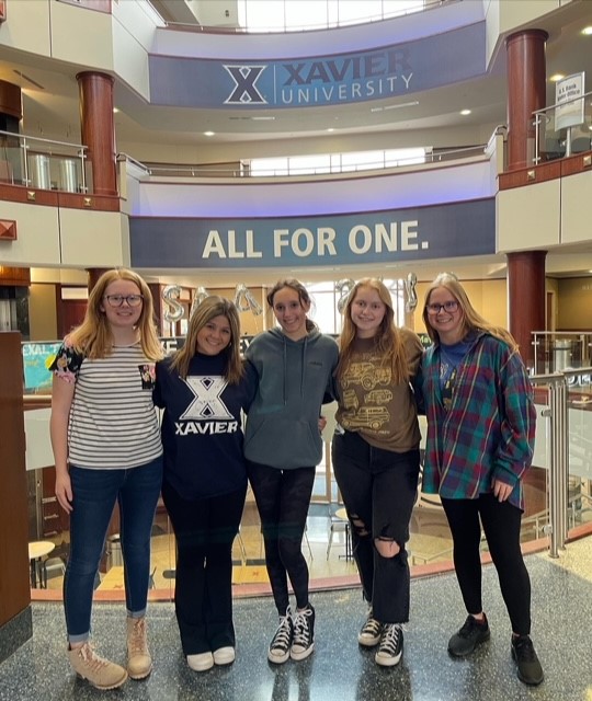 TPALoveland's tweet photo. We had an amazing trip to Xavier.  Students sat in on a class on child development and got to interact with the professor and students.  What a great experience!! https://t.co/EHthuZTi10