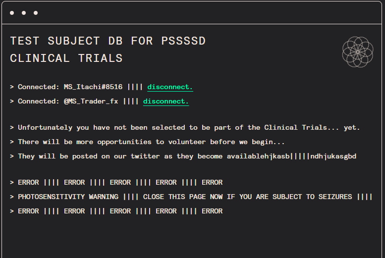 MS_Trader_fx's tweet photo. The message I see 100 times a day
@ThePossessedNFT #psssd https://t.co/BI3XHWP9Vh