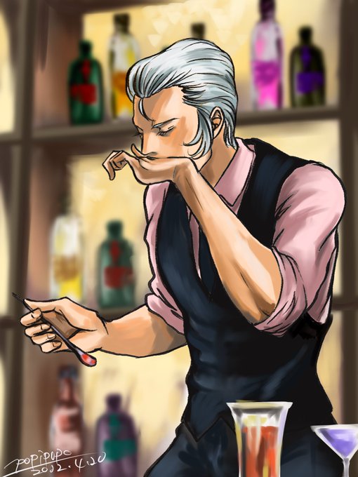 バーテンダーのtwitterイラスト検索結果 古い順