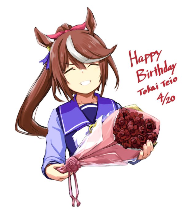 テイオーおめでとう!
許可頂いたので缶バッチ合同に描いた絵も一緒に 