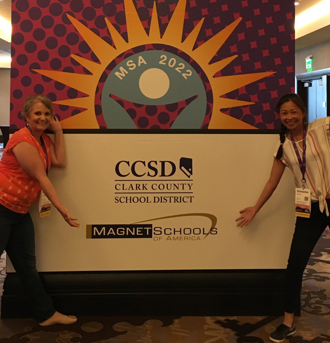 What a great start to the <a href="/MagnetSchlsMSA/">Magnet Schools of America</a> conference! Can’t wait for the breakout sessions today. Ready to learn how to excel in the 5 pillars. Honored for <a href="/midwayscps/">Midway Elementary School of the Arts</a> to be named a Top Magnet School of America.