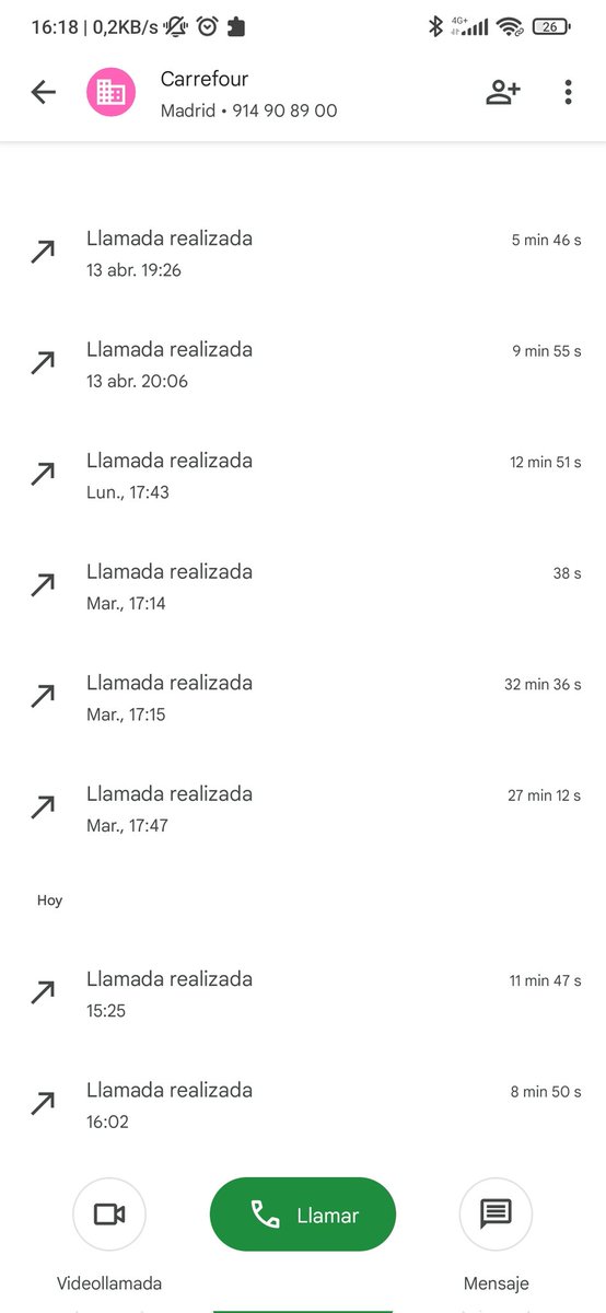koala_hug24's tweet photo. @CRFresponde Y una consulta es normal tener más de 10 llamadas a at. cliente e incluso con esperas de más de 30 min.. ?? Esto me lo puede contestar públicamente no hace falta en privado. https://t.co/ZqBCS5VWtA
