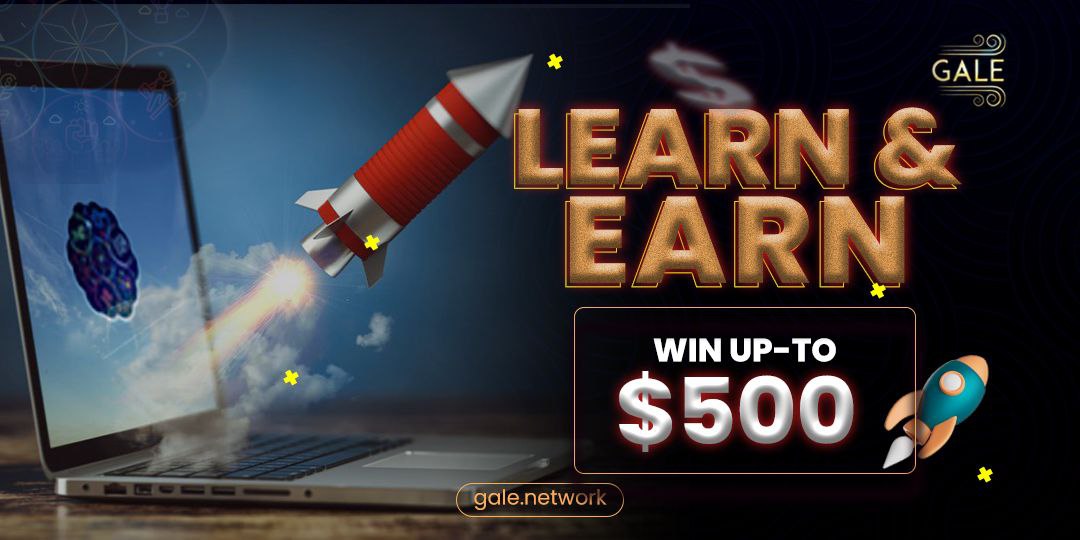 GaleNetwork's tweet photo. Learn what it's like to #Gale, and EARN yourself an extra #Whitelist  spot.

👑High-scores and #Giveaways?

🚀Let's get this #Presale  party started

https://t.co/QtKkGJjZK7 https://t.co/rqS18telNj
