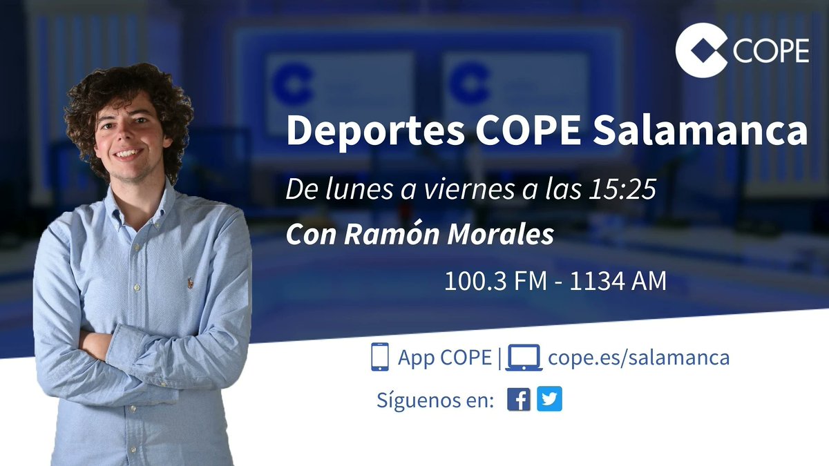 DeportesCopeSa's tweet photo. 🗣️Iban Ribeiro del @SalamancaCFUDS en COPE

🗨️"Nos tenemos que quedar con que hemos sumado"
📟Cuentas: "Creo que podemos ganar los 3 de casa tranquilamente"
❌La sequía de Iban :"Son rachas"
🧐¿Te gustaría quedarte?: "Por supuesto"

🎧ENTREVISTA COMPLETA https://t.co/3tpjgdL9KG https://t.co/HfqZy2iIMy