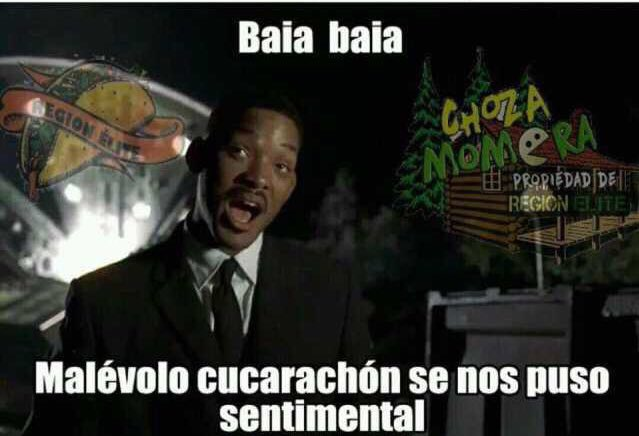 DepthRok's tweet photo. @JuanitoSay Malevolo cucarachon se nos puso sentimental https://t.co/SJsxTFHhol
