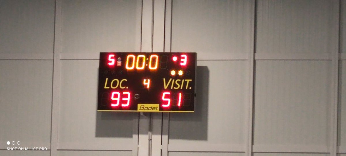 Final del partido y nueva victoria de nuestro equipo #CAD en #CADEBA2022 
<a href="/CBNovaschool/">CB Novaschool</a> 9️⃣3️⃣
🆚
<a href="/CVCarmenbasket/">A.D. C.V. Carmen</a> 5️⃣1️⃣
Primer objetivo cumplido 👏👏👏
💙💛¡¡¡ENHORABUENA!!!💛💙