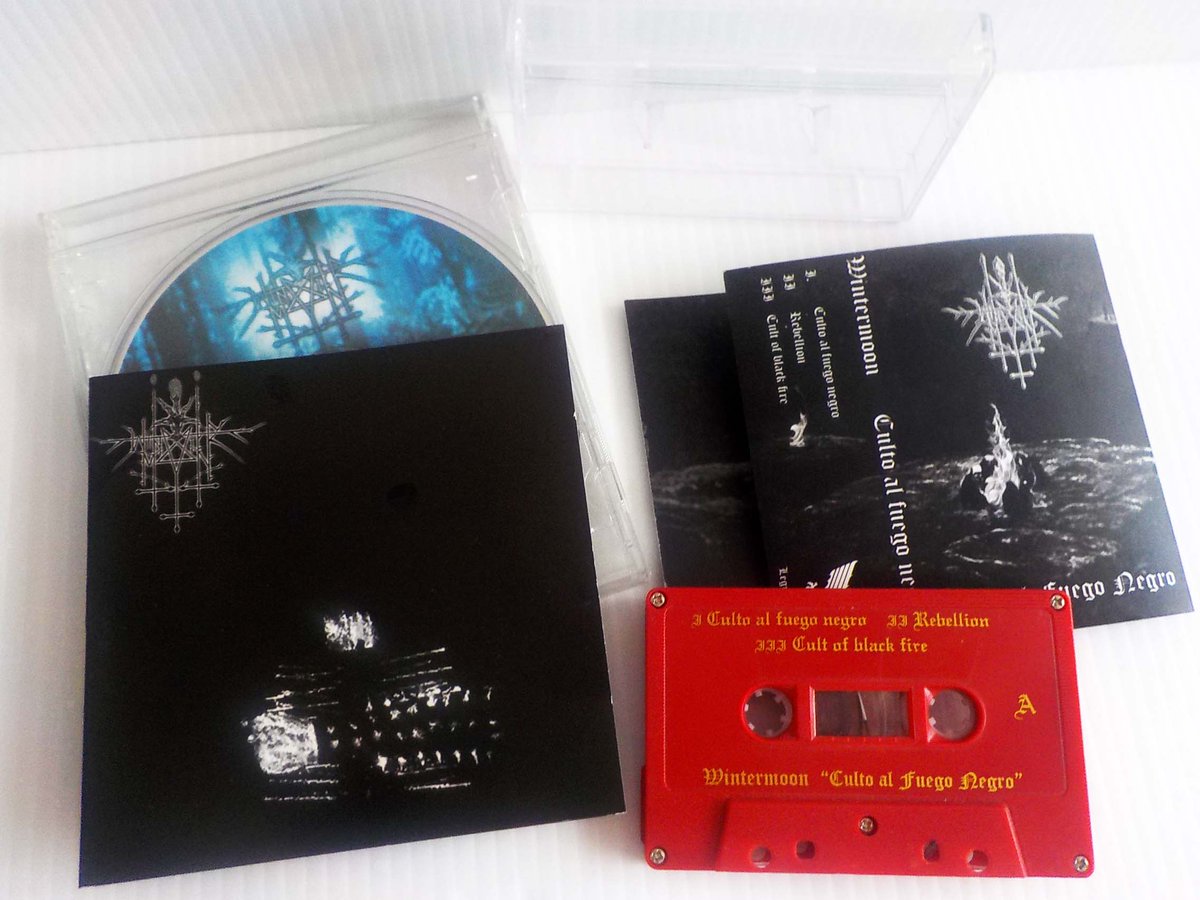 WINTERMOON "Culto al fuego negro" 2016.
Edición de 50 piezas, red tape. sold out !
Legion of abyss.
<a href="/mordormxradio/">Mordor Metal Radio®</a>
<a href="/MetalMexicano66/">🔥 Metalhead político 🔥</a>
@Almostmetal
<a href="/MetalCorrosivo/">Metal Corrosivo</a>
@UnderMx
<a href="/MovSub/">Movimiento Subterraneo</a>
<a href="/aquelarremetal1/">Aquelarre Metalero</a>
<a href="/MetalMexico/">Metal Mexico</a>
<a href="/mordormxradio/">Mordor Metal Radio®</a>
<a href="/NACIONMETAL/">NACION METAL</a>
<a href="/SonidosLatentes/">Sonidos Latentes</a>
<a href="/AceroMetalShop/">Acero Metal Shop</a>