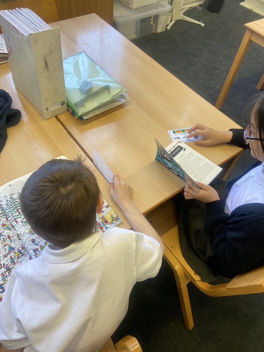Today, we enjoyed some books with our friends and used our very own library cards to sign them out of class for us to read! We also got some new bookmarks to help us remember what page we are on 📚📖🤩 <a href="/WoodhillSch/">Woodhill Primary School</a>