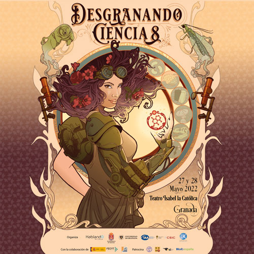📢📢 Disponible el programa de #Desgrana8 en nuestra página web. Más de 70 divulgadores, comunicadores e investigadores de todo el país

🎭Teatro Isabel la Católica de #Granada 
⌛️27-28 de mayo 2022

👉🏽 granada.hablandodeciencia.com/programa-desgr…
