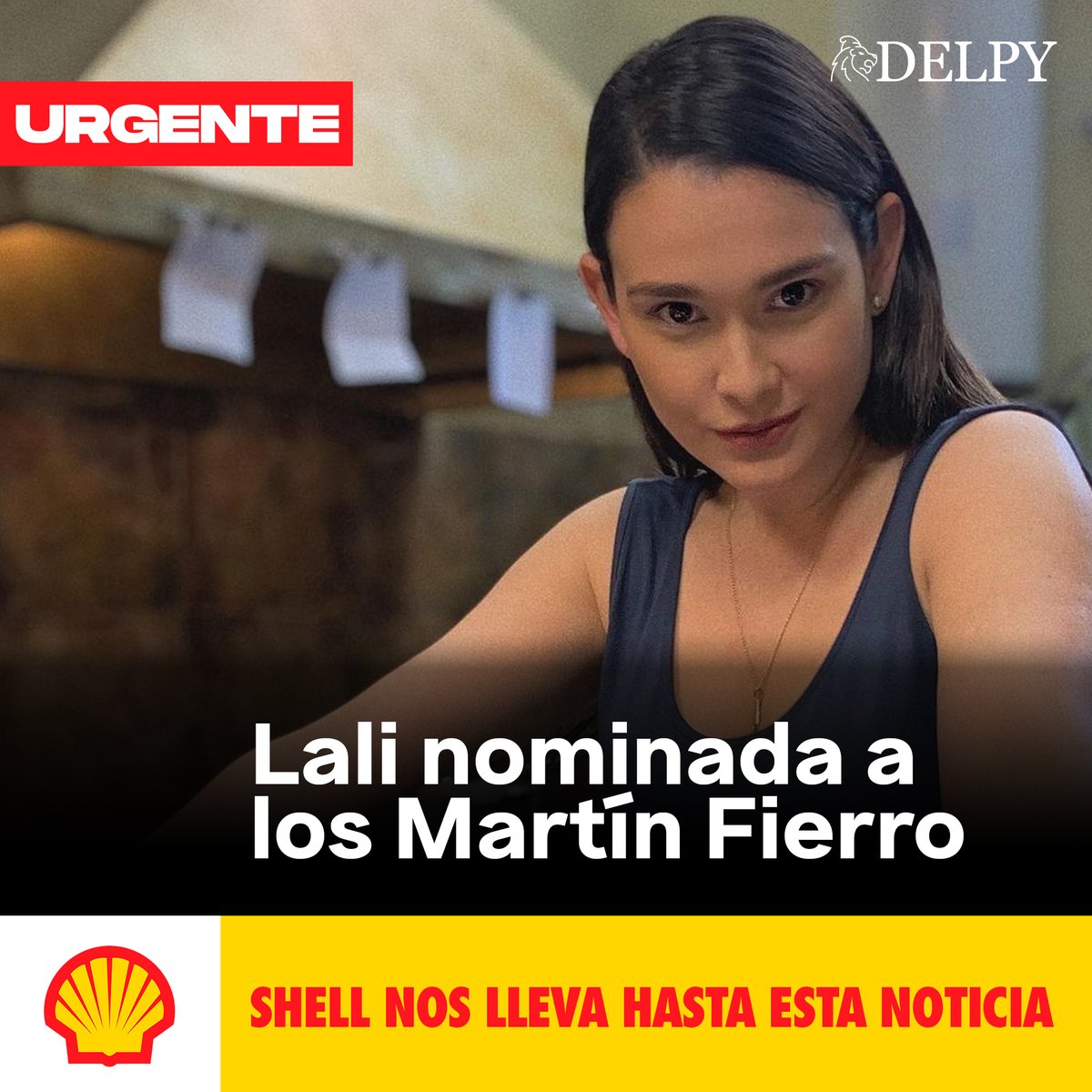 DELPY 📱🎬 (@delpynews) on Twitter photo ▶️ ORGULLO | 🤩
La actriz paraguaya <a href="/lalilalig/">Lali Gonzalez 🇵🇾🇦🇷</a> fue nominada a los Premios Martín Fierro 2022 🏆
🎬 Es candidata en la categoría "Mejor Protagonista de Ficción" por su papel de Rita en la telenovela argentina "La 1-5/18".
¡FELICIDADES!🥳
#ShellParaguay te lleva a esta noticia. ▶️ ORGULLO | 🤩
La actriz paraguaya <a href="/lalilalig/">Lali Gonzalez 🇵🇾🇦🇷</a> fue nominada a los Premios Martín Fierro 2022 🏆
🎬 Es candidata en la categoría "Mejor Protagonista de Ficción" por su papel de Rita en la telenovela argentina "La 1-5/18".
¡FELICIDADES!🥳
#ShellParaguay te lleva a esta noticia.