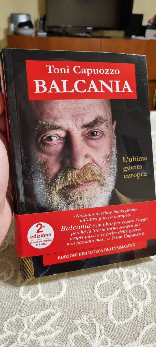 DoreFabrizio's tweet photo. La verità dovrebbe essere l'unico valore dell'informazione

"Nessuno avrebbe immaginato un'altra guerra europea. #Balcania è un libro per capire l'oggi; perché la Storia torna sempre sui propri passi e le ferite delle guerre non passano mai..." @tonicapuozzo1 https://t.co/wr9T9OD5qW