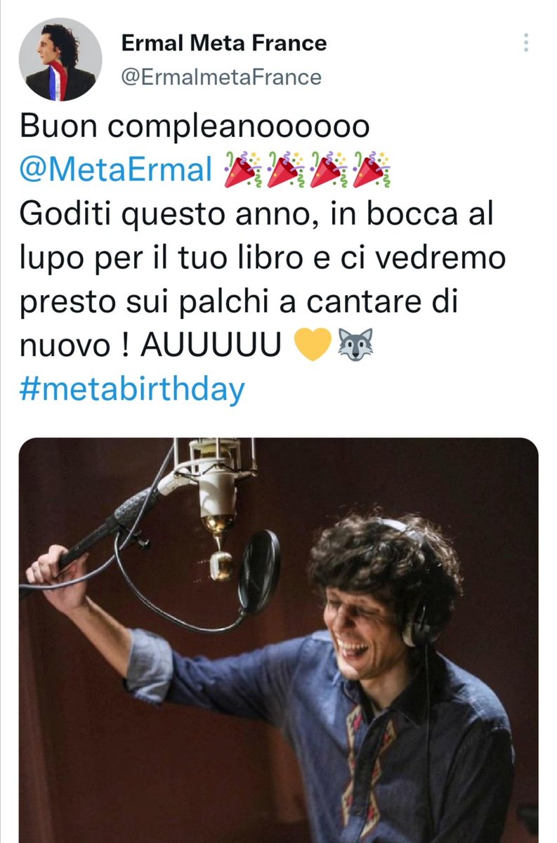 Gli auguri per il compleanno di Ermal arrivano da tante parti del mondo! Come sempre per i Lupi #NonServeTraduzione! 🐺❤️ #InternationalWolfLove #InternationalLupiDiErmal #ILupiDiErmal #ErmalMeta #BuonCompleannoErmal #MetaBirthday (thread) <a href="/ritty_miffy/">Ritty</a> <a href="/DonnaSluggett/">Donna Sluggett 🏴󠁧󠁢󠁳󠁣󠁴󠁿🇮🇹🇫🇮</a> 🇲🇹🏴󠁧󠁢󠁳󠁣󠁴󠁿🇨🇵