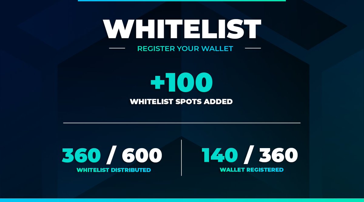 Loaded Nodes (@loadednodes) on Twitter photo 💠 Hey Loadans!
📜 Whitelisted can now add their wallet from a dedicated channel on our discord server.
🎁 5 whitelist spots to win in 48h. How to enter :
🔹 RT & Follow <a href="/LoadedNodes/">Loaded Nodes</a>
🔹 Join our discord
🔹 Tag 1 #CROFam
📢 discord.gg/loadednodes
#CRO #Whitelist #Giveaway 💠 Hey Loadans!
📜 Whitelisted can now add their wallet from a dedicated channel on our discord server.
🎁 5 whitelist spots to win in 48h. How to enter :
🔹 RT & Follow <a href="/LoadedNodes/">Loaded Nodes</a>
🔹 Join our discord
🔹 Tag 1 #CROFam
📢 discord.gg/loadednodes
#CRO #Whitelist #Giveaway
