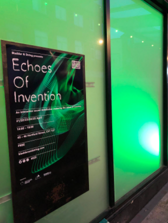 bladderstring's tweet image. Glamorous in Green...

#EchoesOfInvention #DeliaDerbyshire #Coventry #CoventryCityCentre #ComeDown #OpensTomorrow