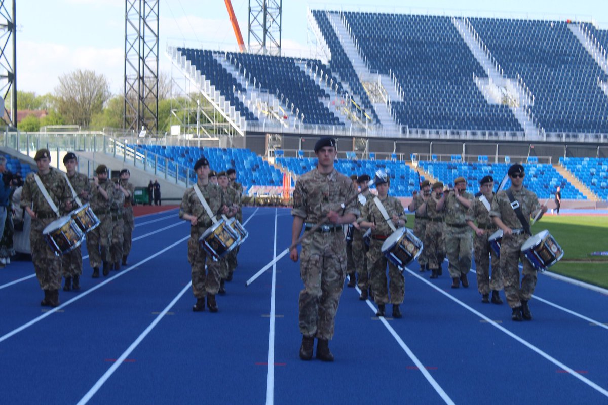WwmCofD's tweet photo. What a great display today!!

The Warwickshire and Staffordshire Corps of Drums ACF  were invited to play at the Alexander Stadium for the Army West Midlands athletics competition. It was a great opportunity for the Corps to perform Infront of over 2500 spectators. @ArmyCadetsUK https://t.co/6uyzRRX3zy
