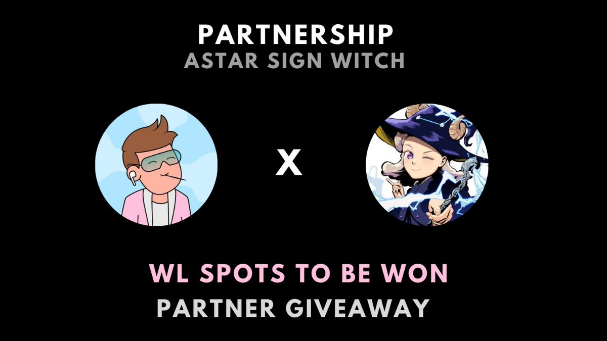 AstarSignWitch's tweet photo. 🪄 NFT #giveaway🪄 
NFT x1 winners!
WL x 10 winners!

🎁How to enter
✅follow @AstarLabs_io @AstarSignWitch
✅RT&amp;❤️ this tweet
🕰️end:4/30 22:00(JST)

 #AstarLabs #AstarSignWitch $ASTR #Astar https://t.co/ZwNCqtqILR