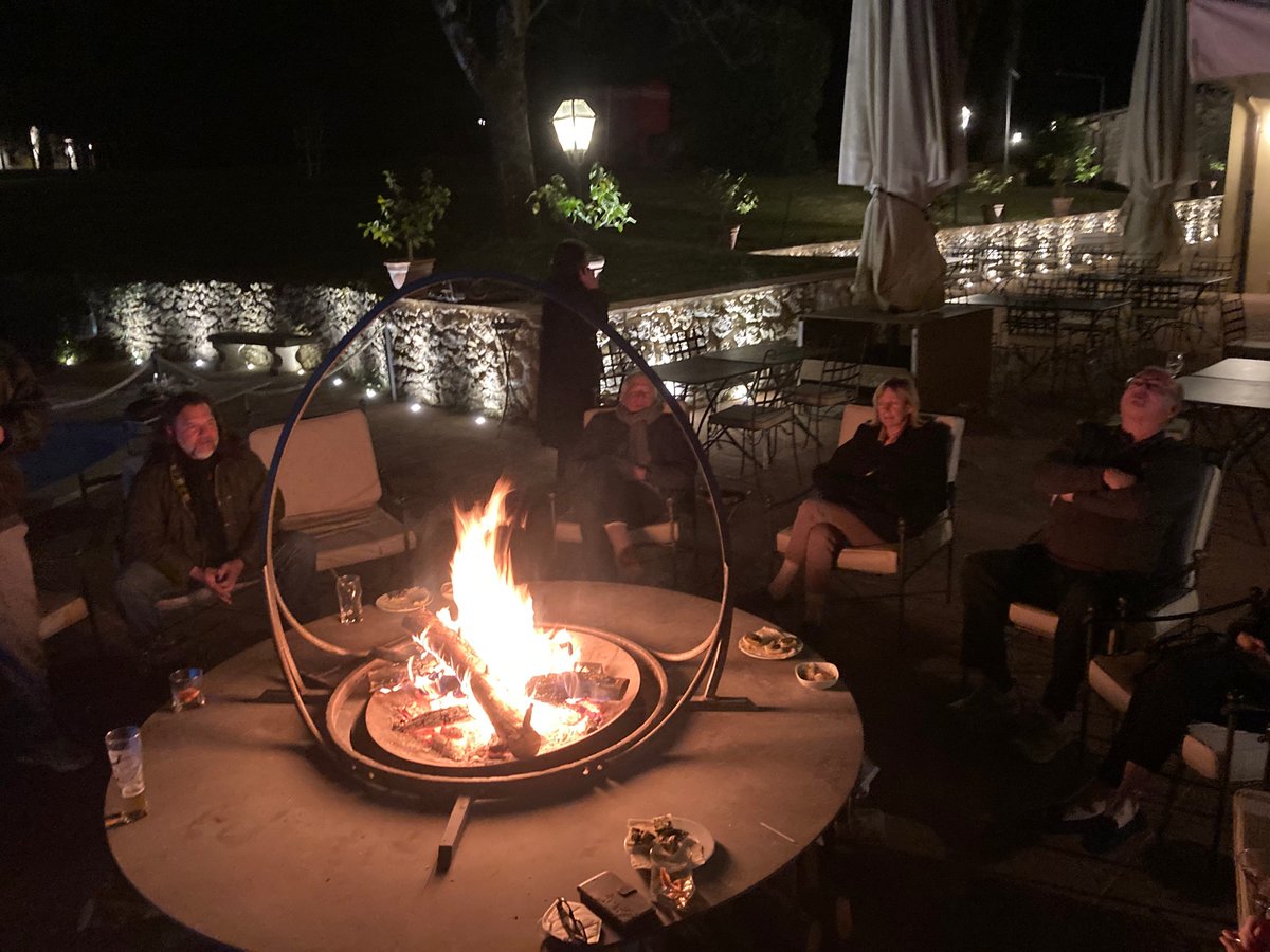 Could this be you?  This is the fire pit area at Borgo San Luigi, where we are staying in Chianti Classico! Join us! Email me for pricing &amp; itinerary. October 20-30, 2022  #Tuscanvines #RusticTuscany <a href="/lovefromitalia/">raleigh hussung</a> <a href="/cynthia_hayes/">Cinzia Hayes</a> <a href="/LongeneckerBob/">Bob Longenecker</a> <a href="/Friscokid49/">Texas Wineaux</a> <a href="/Fiery01Red/">Michelle Williams</a> <a href="/erikj/">Erik Johnson</a>