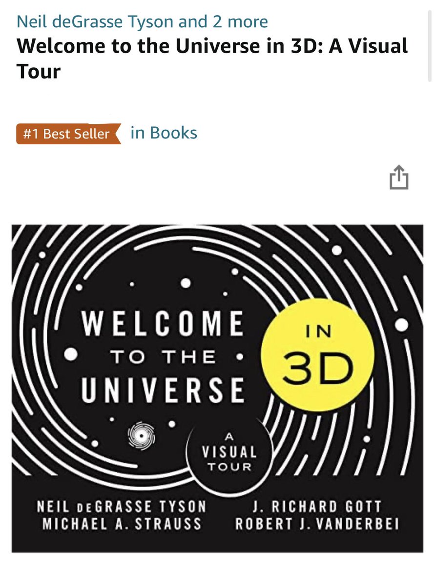 #WelcometotheUniversein3D is the #1 book on <a href="/amazon/">Amazon</a>! Explore the universe with this visual tour 🔭🚀🪐 <a href="/PrincetonUPress/">Princeton University Press</a>