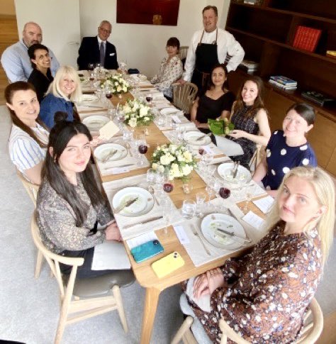 Food and travel journalists were guests at the Ambassador's Residence today where Chef Fridrik Sigurdsson presented Icelandic culinary treats 👌🏽