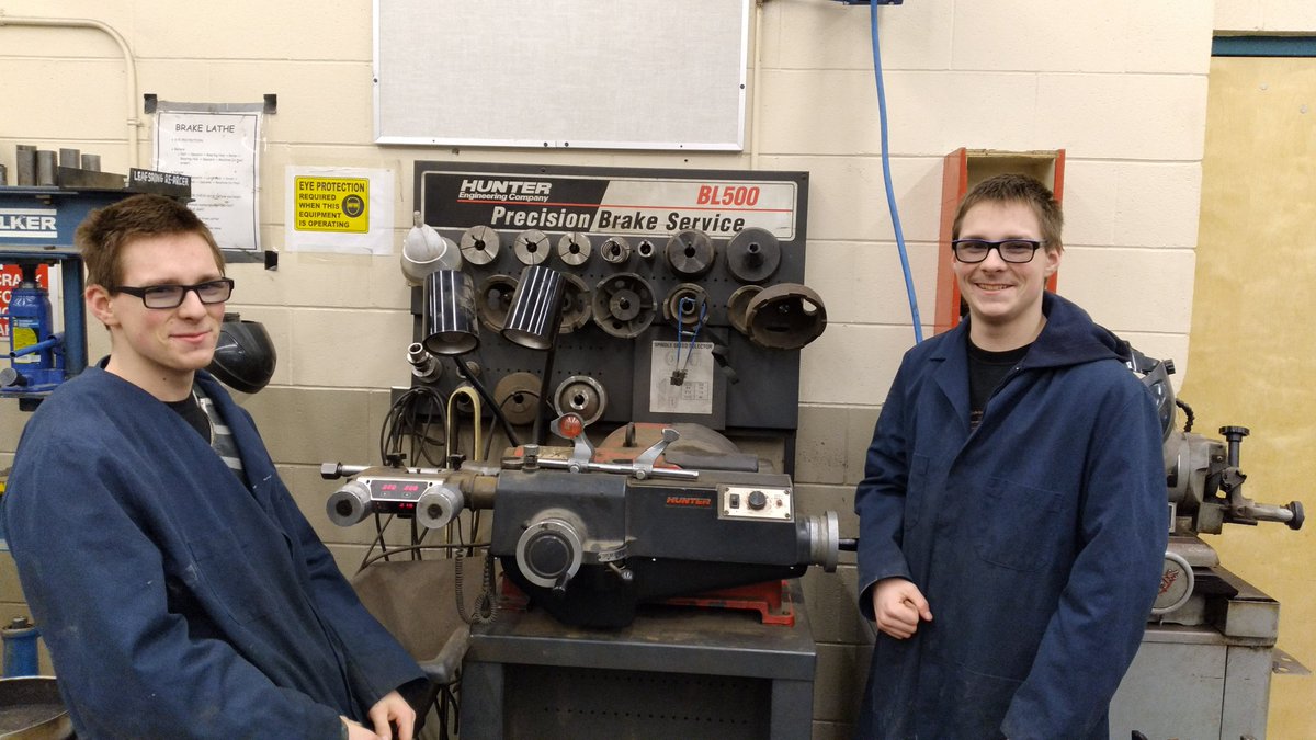 Thank you to Kal Tire West Kelowna for the donation of a brake lathe to George Elliot SS auto shop.  The lathe is aiding to train our next generation of auto service technicians. <a href="/SD23News/">Central Okanagan Public Schools</a> <a href="/KalTire/">Kal Tire 🇨🇦</a>