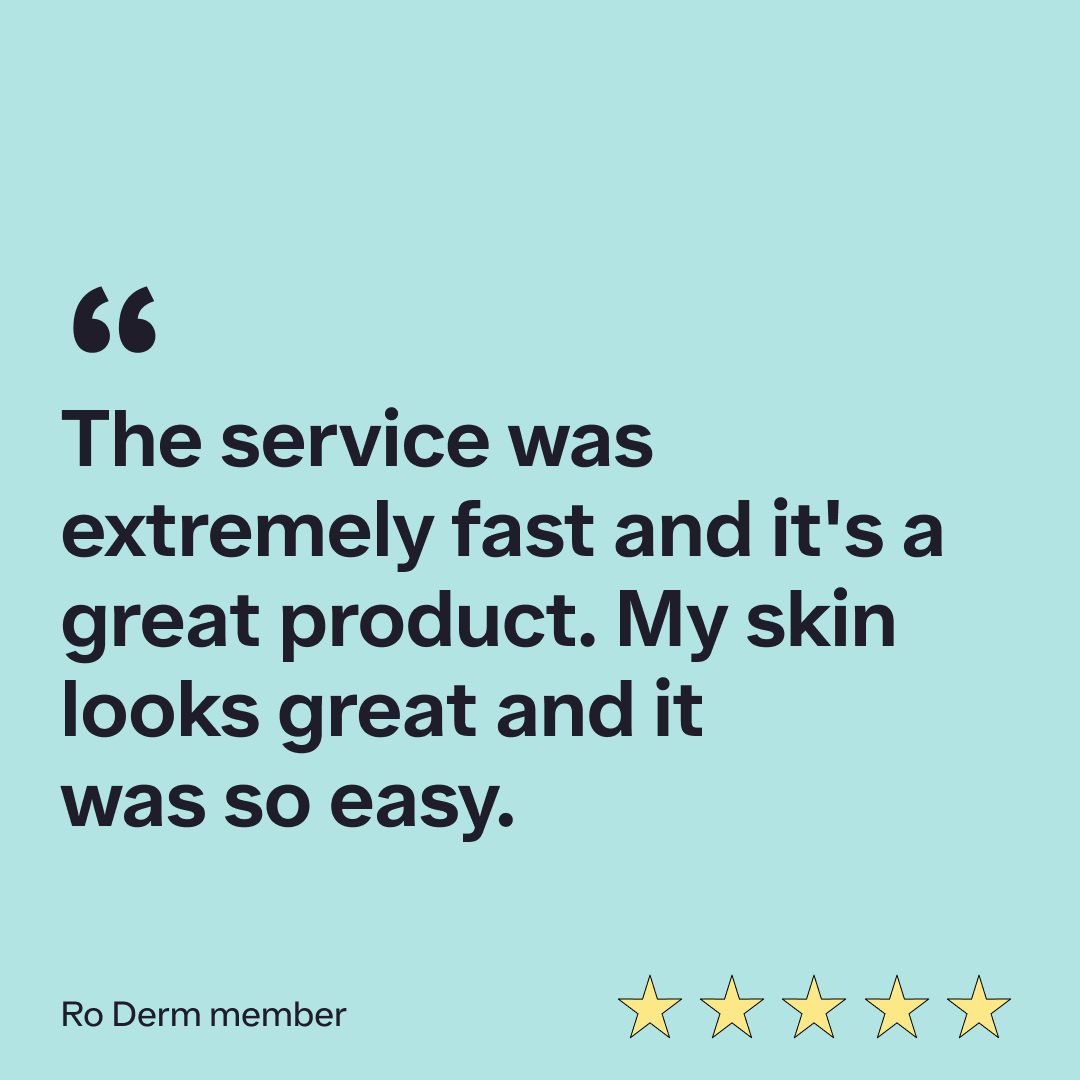 Our goal? To make reaching your skin goals as simple as possible. Start your online visit for custom, prescription skincare via the link in bio.