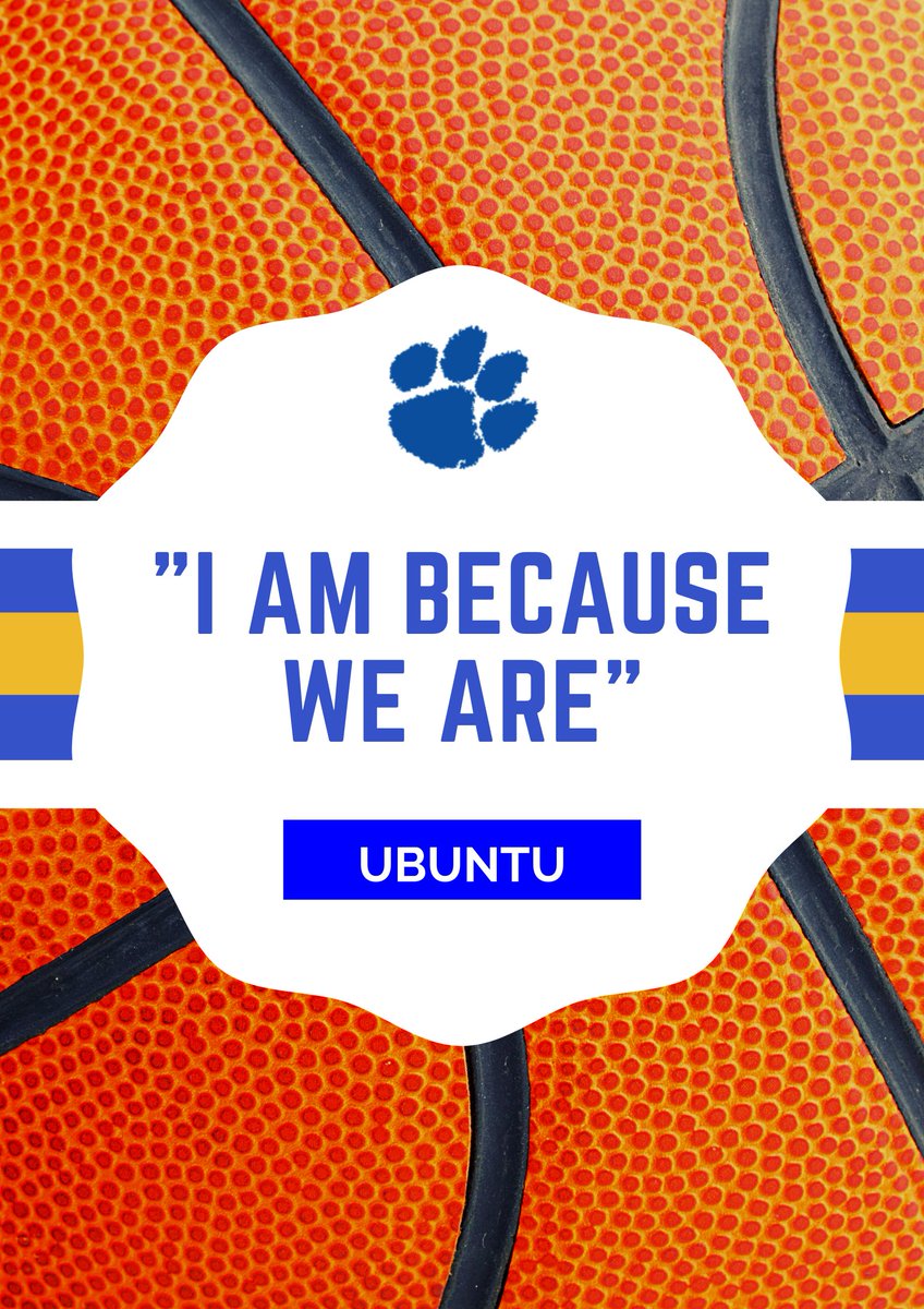 We cannot be the best version of ourselves without the help of others. Our team cannot be the best it can be without each individual person fulfilling their role. Ubuntu.