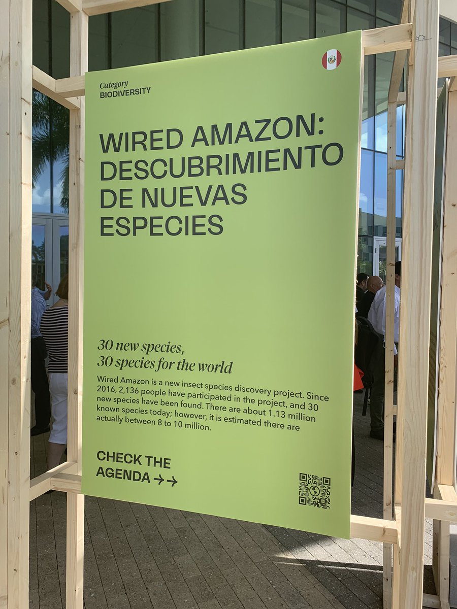RainforestEx's tweet photo. #wiredamazon is on Miami for @premiosverdes bringing Tambopata to the world https://t.co/eDDDszqJ6c