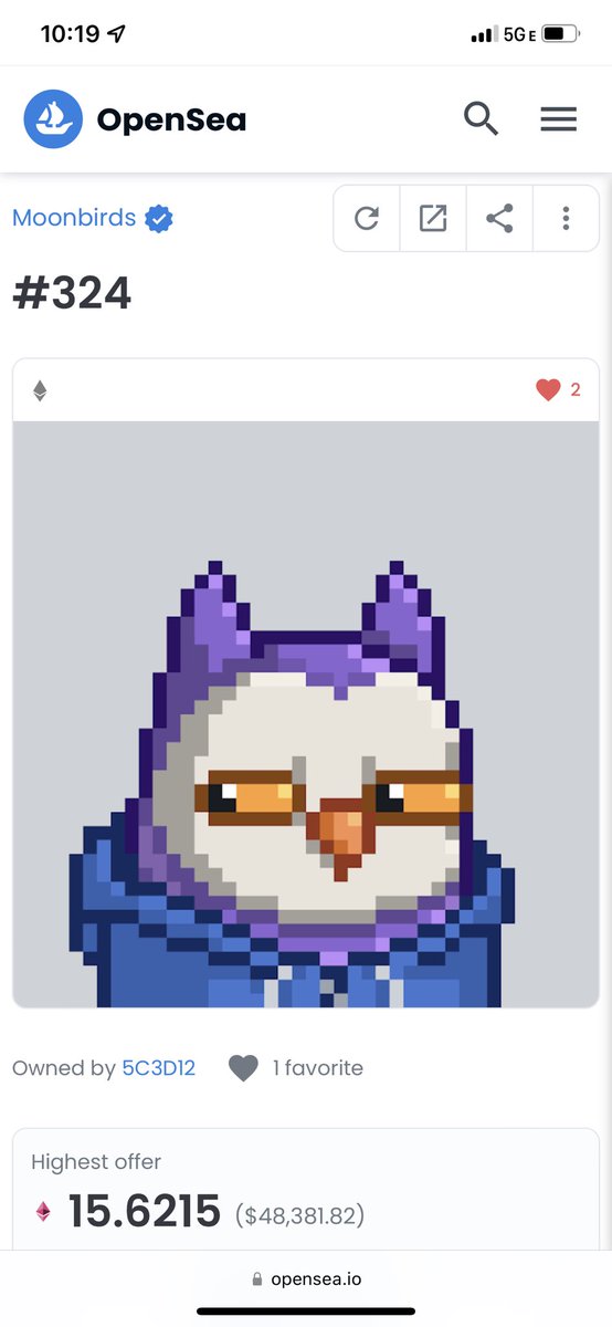 Let’s start nesting! #moonbirdsnft @moonbirds_xyz