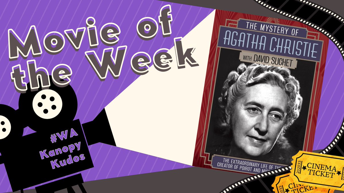 warminsterlib's tweet photo. This week’s #WAKanopyKudos features The Mystery of Agatha Christie with David Suchet, in celebration of Mystery Month!

Watch it on Kanopy: https://t.co/evNuebYNYM

2014 | 56min | Literary Documentary | NR https://t.co/B1rPzqwS43