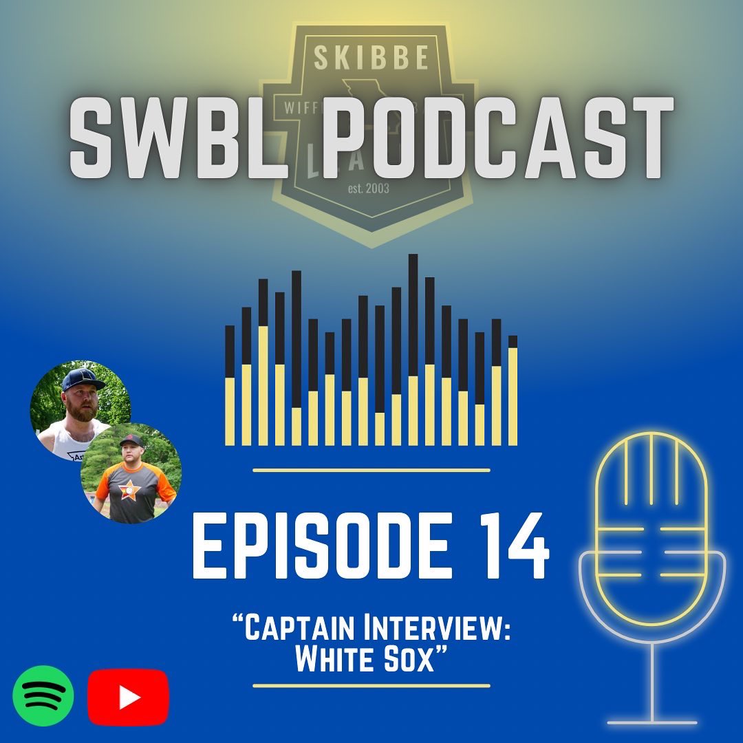 Check out the <a href="/SWBL_WhiteSox/">@SWBL_WhiteSox</a> captain interview with <a href="/jfcalloway/">John F. Calloway</a> here!

Spotify: open.spotify.com/episode/7v6GDD…

YouTube: youtu.be/oduMFD5CkcM

#season20