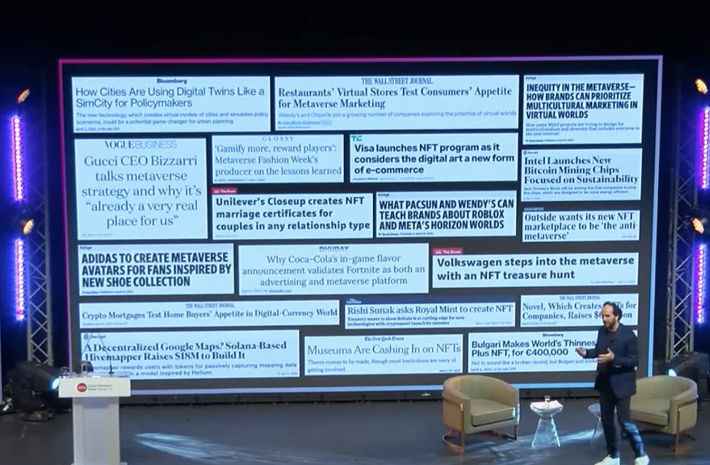 Delighted to learn that our founder and CEO <a href="/davidjonesOYW/">david jones</a>'s presentation, Unpacking the Metahype, at the <a href="/wfamarketers/">WFA</a> Global Marketers Week was interesting enough to put Campaign's <a href="/gemma_charles/">Gemma Charles</a> off her online shopping  😂
campaignlive.co.uk/article/bs-ris…