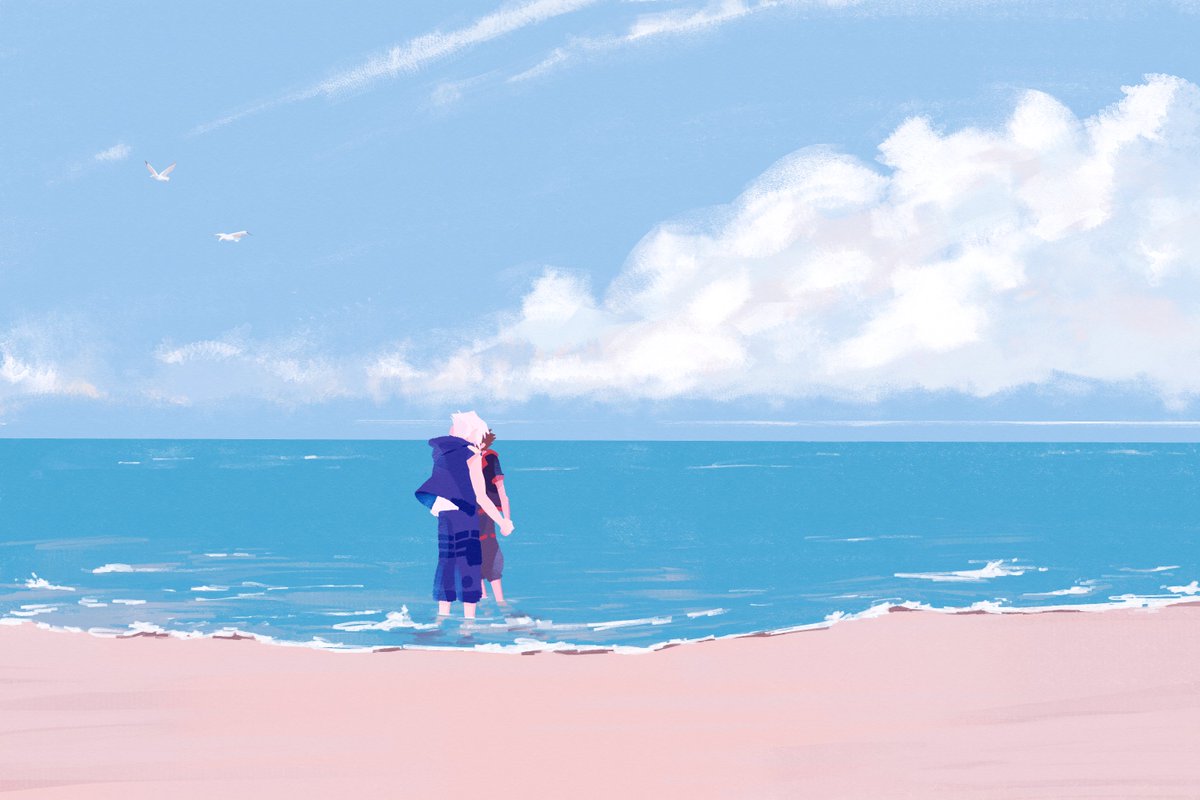 coming towards you, over and over again #soriku