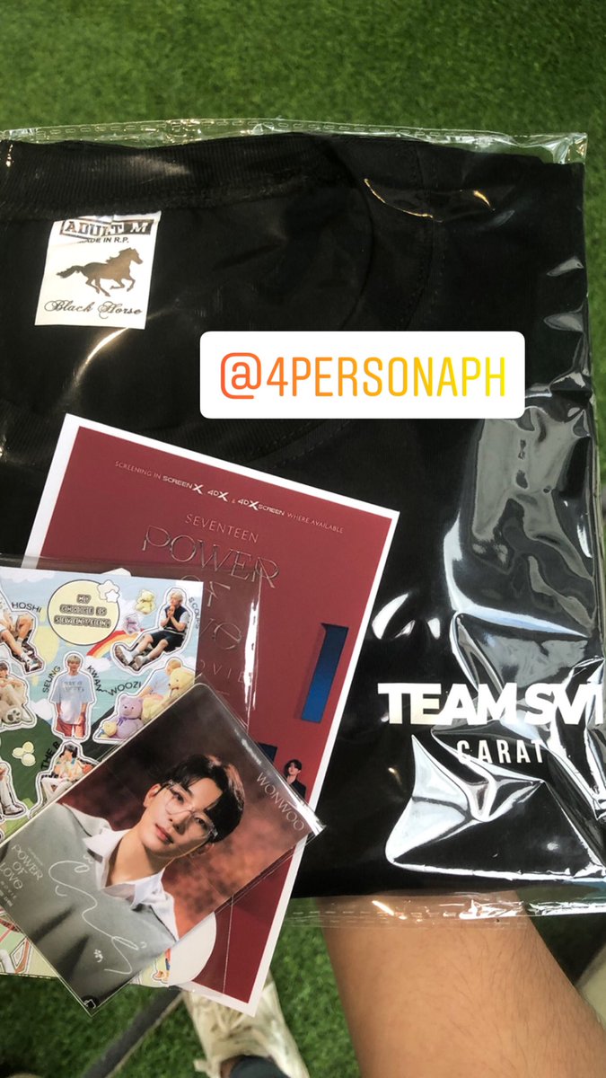 4personaph's tweet photo. Had so much fun today! Thank you so much po for those who ordered svt shirt set with us. 🥰🥰🥰

Until pur next transaction, Carat-deul! 💎😙 Stay safe. 

#4PFeedback https://t.co/xZK1i1eEgt