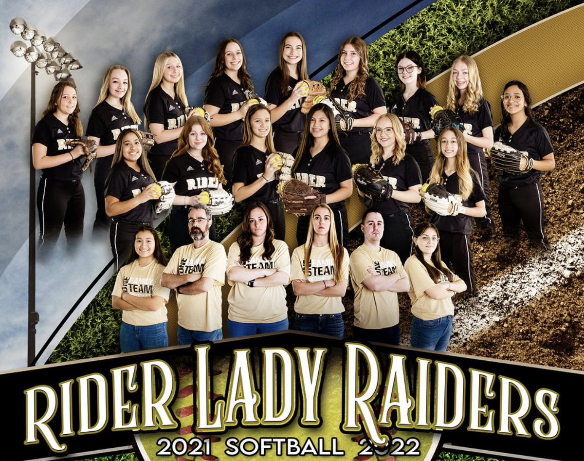 That’s a wrap to the 2022 Rider Softball Season! 

Thank you coaches, players and parents for all the time and hard work you have poured into this season. 

Seniors: Chloe, Mona, Kendall, Kelcie, KK, Nat, &amp; Mak thank you for the past 4 years. Thank you for building a foundation.