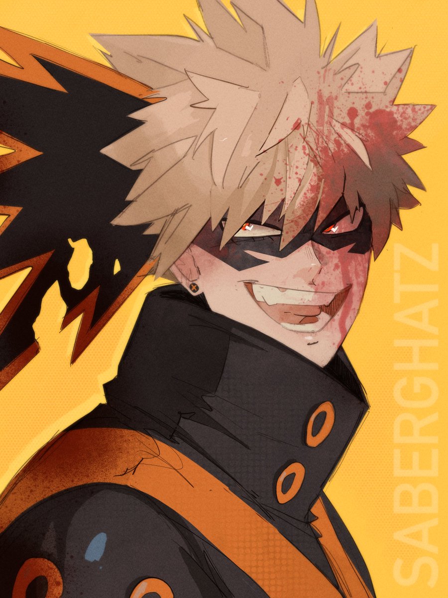 SaberGhatz's tweet photo. HAPPY BIRTHDAY BAKUGOU 🧡💥 https://t.co/9dFyhABxn4