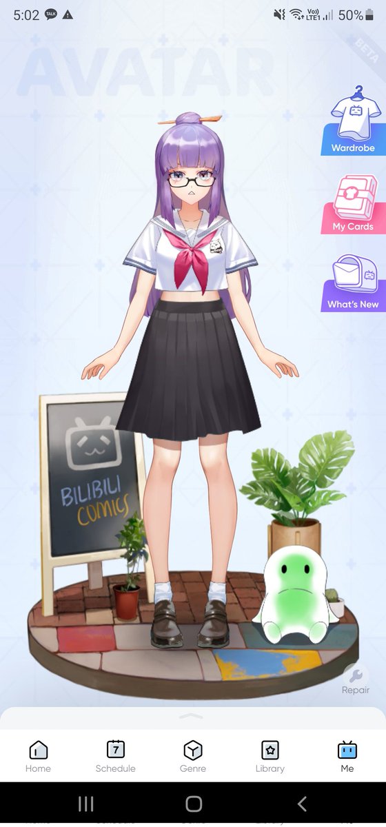 TwinkleStarsYZ's tweet image. #AvatarFun Dress up 9 #bilibilicomics