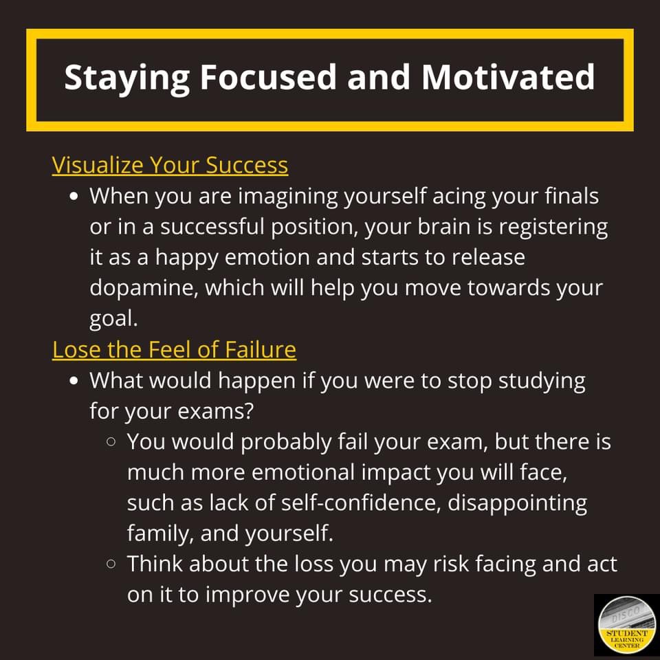 app_slc's tweet image. Has this semester taken your motivation to study for finals? Then make sure to check out these tips on how to make studying more engaging and how to stay motivated!! For more information, check out our website: studentlearningcenter.appstate.edu📚💯🤩